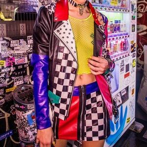 Current Mood Oppositez Attract Moto Jacket